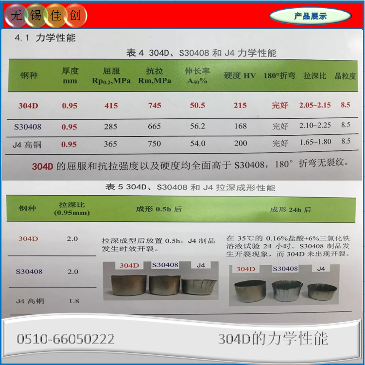 什么是304D不銹鋼？304D不銹鋼耐腐蝕、機(jī)械性能對(duì)